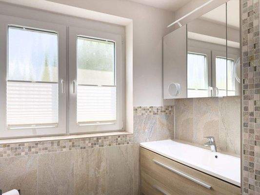 Duschbad im Erdgeschoss 