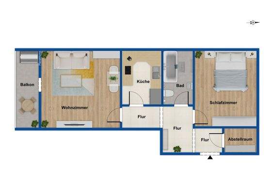 Grundriss Erdgeschoss