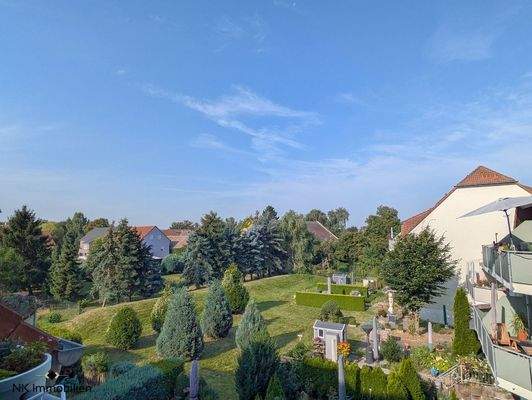 großer Balkon (Ausblick)