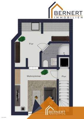 Grundriss visualisiert