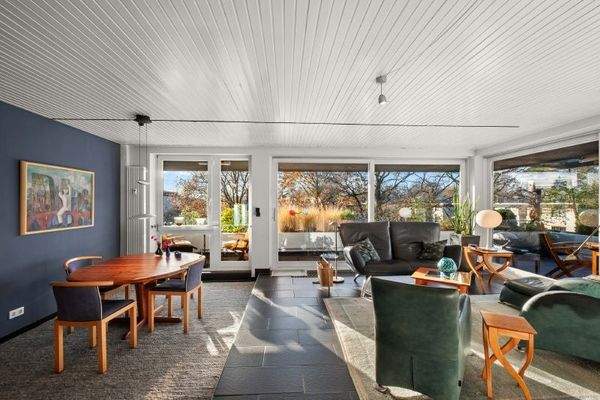 Mit Blick ins Grüne