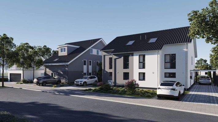 3-Familienhaus (Sicht Reneauldstraße)