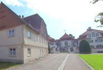 Blick zum Schloss