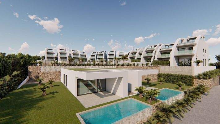 Exclusively Unique Apartments Close to Golf Course in Rojales Alicante
