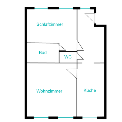 Grundriss Apartment Annabelle