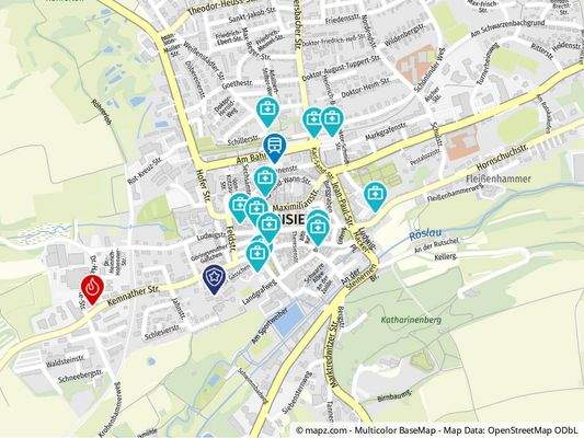 Geolyzer Kartenausschnitt