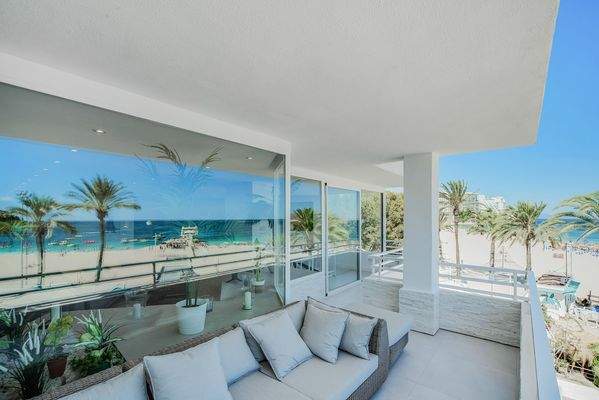 Terrace in apartment in Magaluf 4