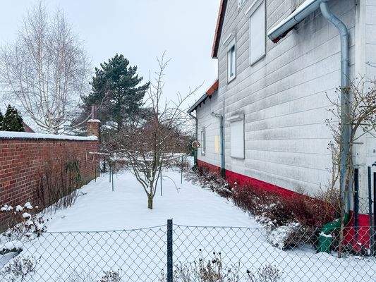 Hausansicht seitlich