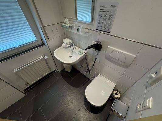 Badezimmer Hotelzimmer