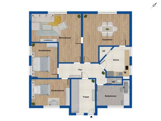 Grundriss - Erdgeschoss