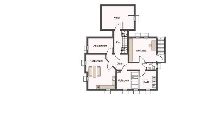 Grundriss Kellergeschoss