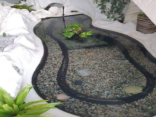 Teich im Wohnbereich