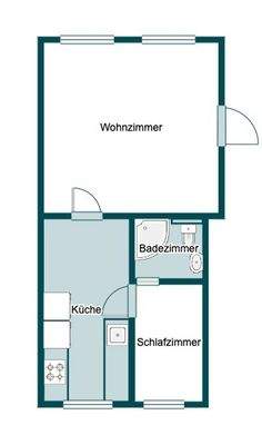 Grundriss Skizze EG rechts