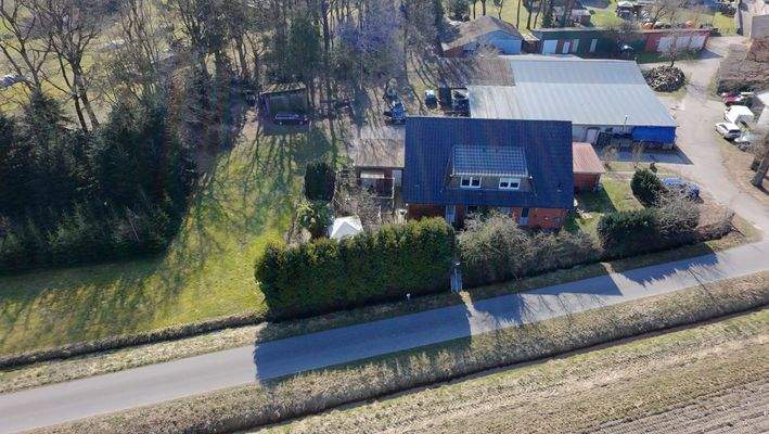 Vogelperspektive Rückansicht