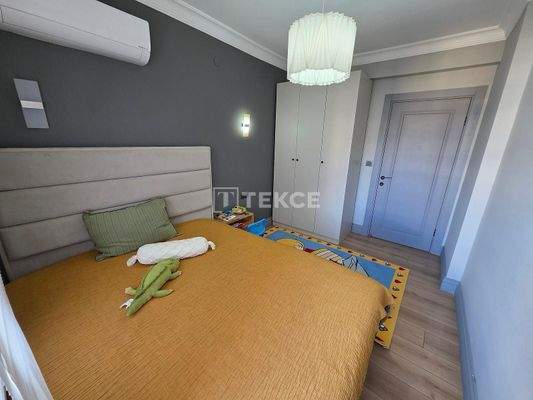 Fully Furnished Flat 530 Meters from the Beach in Alanya Antalya