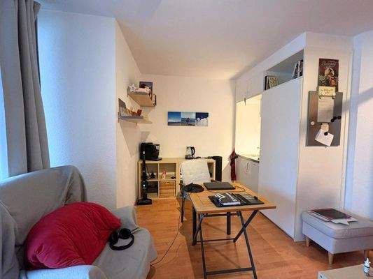 Ansicht III: Wohn- und Schlafbereich