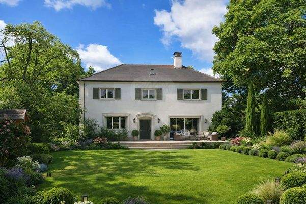 Digitale Visualisierung - Haus und Garten