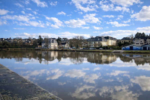 Ausblick vom Grundstück