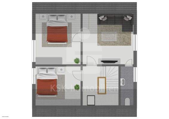 Grundriss Obergeschoss