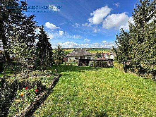 Panoramablick auf das Haus