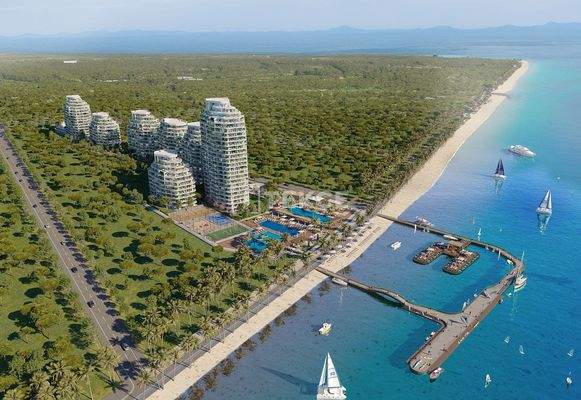 Sea and Beachfront Apartments in North Cyprus Gaziveren