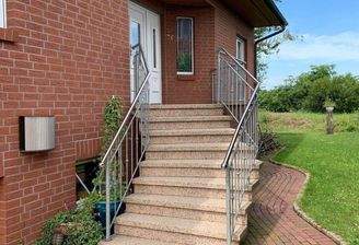 Blick auf den Eingang