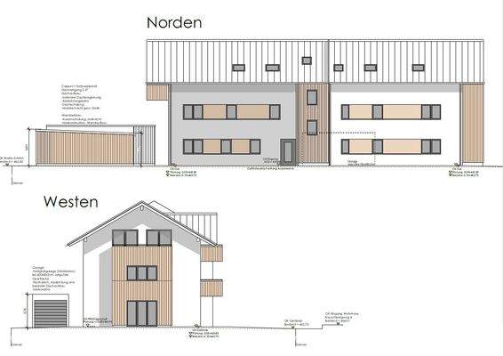 Ansicht Nord und West