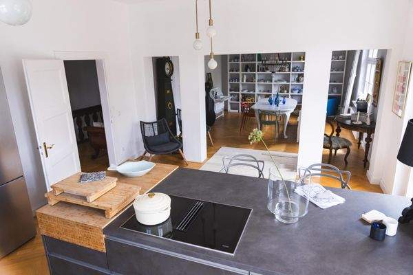 Küche im Obergeschoss