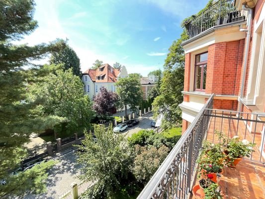 Balkon am Esszimmer