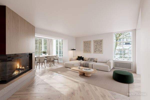 Wohnzimmer. Interieur Vorschlag.