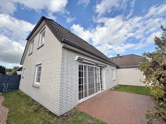 rückwärtige Hausansicht