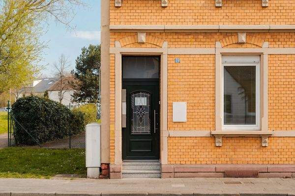 Eingang in das Gebäude