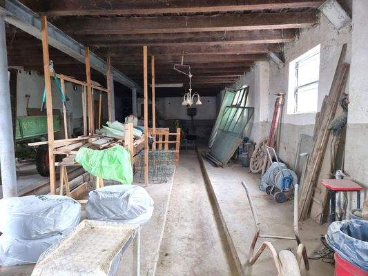 Halle - ehemals Viehstall