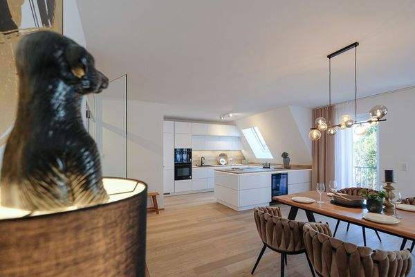 Küche-Essen - Musterwohnung