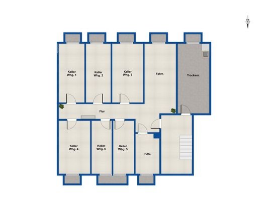 Grundriss Kellergeschoss