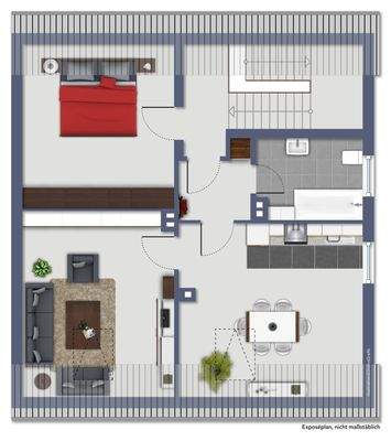 Grundriss Dachgeschoss