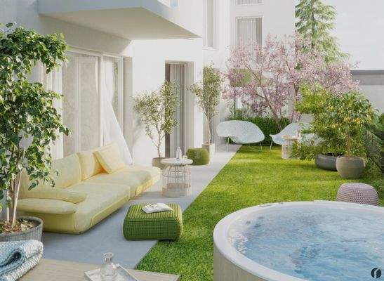 Beispiel Gartenwohnung