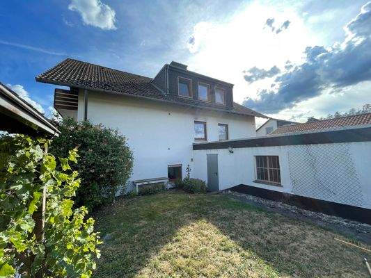 Garten hinter dem Haus