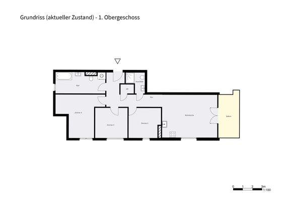 Grundriss - aktueller Zustand