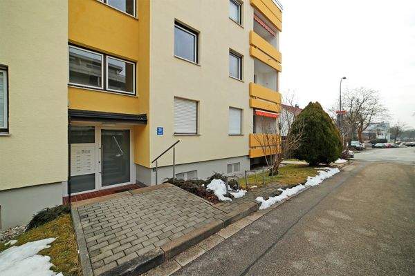 Eingangsbereich Wohngebäude