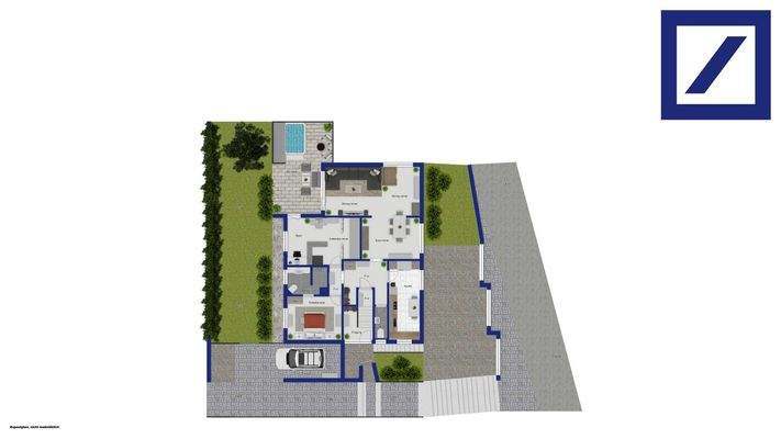 Grundriss Außenbereich