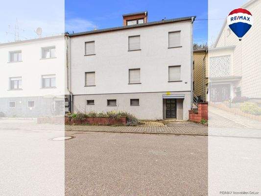 REMAX Immobilien DeLux Mehrfamilienhaus Frontansicht Saarbrücken Mark Borowicz