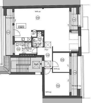 Grundriss WE9