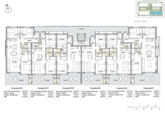 Properties in Complex with Pool in Pilar de la Horadada