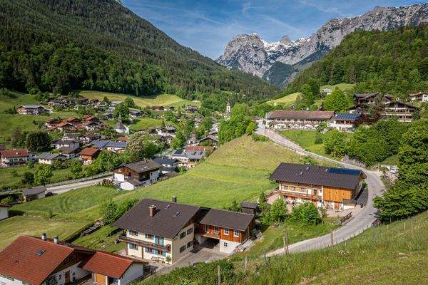 Ausblick auf Ramsau