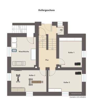 Grundriss Kellergeschoss