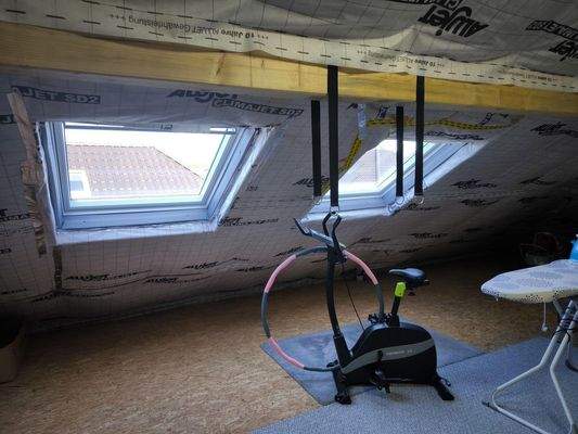 Dachgeschoss Fenster