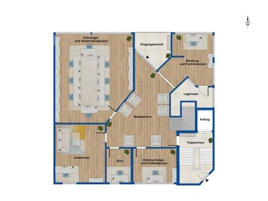 Grundriss Erdgeschoss