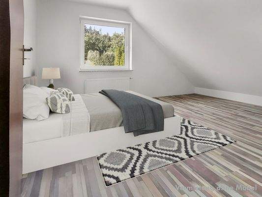 gemütliches Schlafzimmer OG