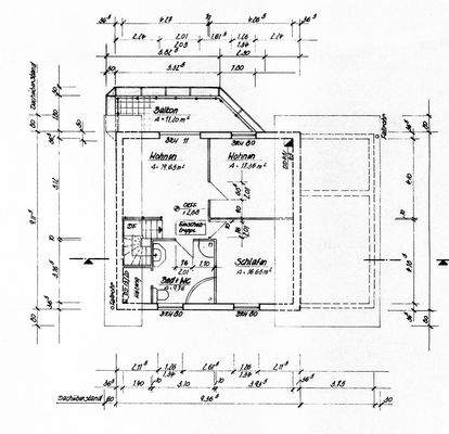 Grundriss Dachgeschoss
